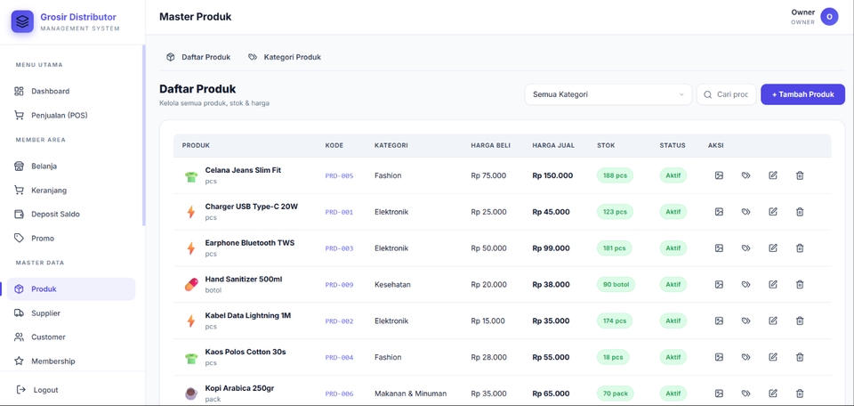 Web Development - Grosir Online Integrasi dengan Shopee & Tiktok - 4