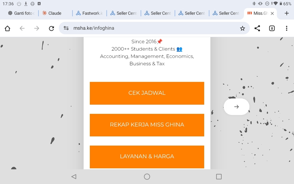 Les Privat - Les Privat/Bahas/Bantu Tugas Akuntansi, Manajemen, Ekonomi, Bisnis & Pajak - 7