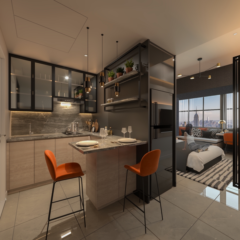 3D & Perspektif - HIGH QUALITY (untuk presentasi) 3D Visual rendering untuk Interior dan Eksterior - 11