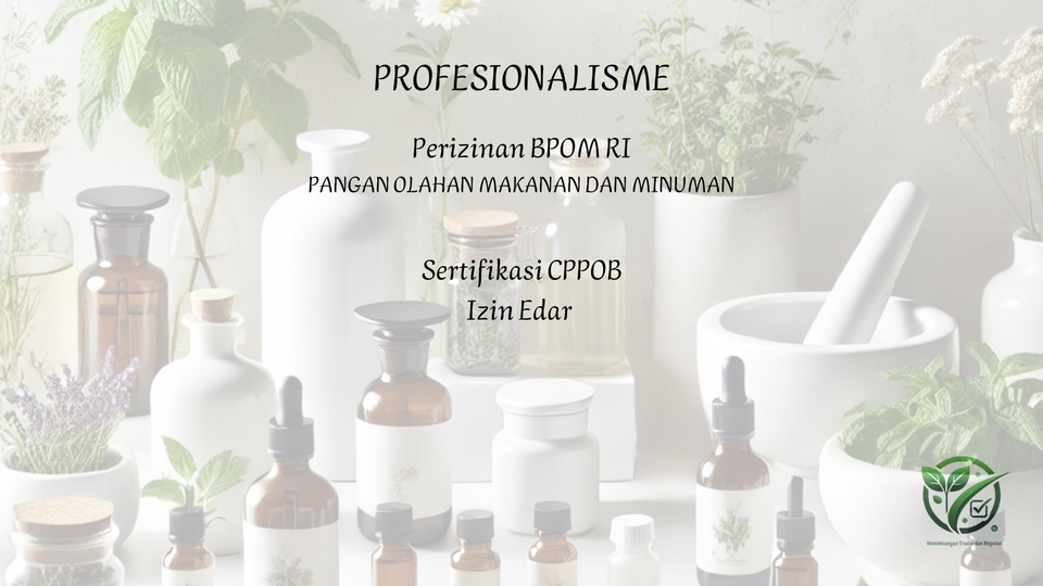 Perizinan Usaha - Konsultasi Perizinan, Formula dan Izin Edar Pangan Olahan Makanan dan Minuman (MD) - 2