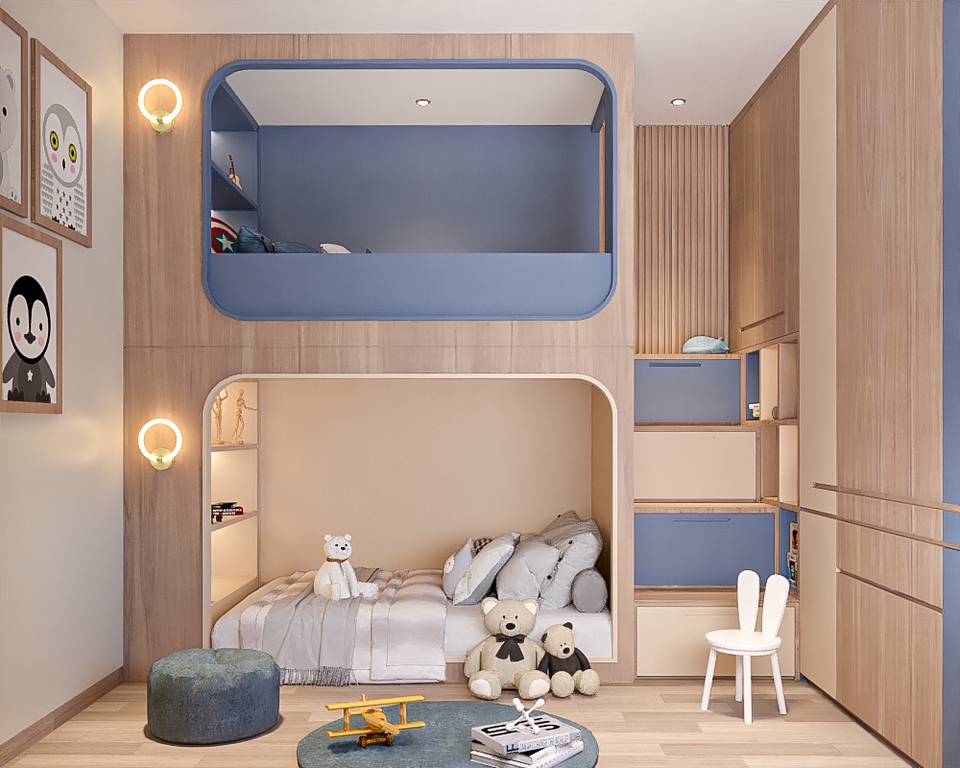Interior - INTERIOR DESAIN KAMAR ANAK (15m2) PAKET A - 2