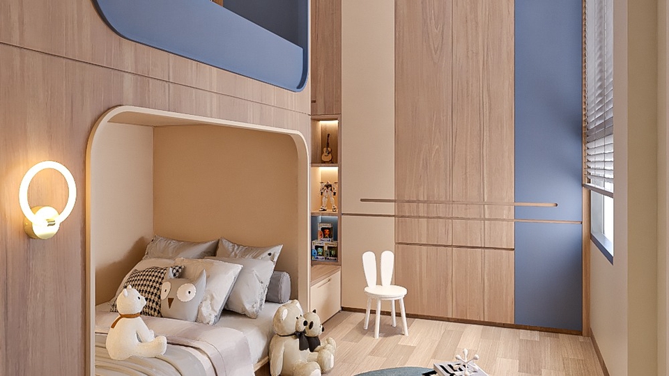 INTERIOR DESIGN ( KAMAR ANAK )