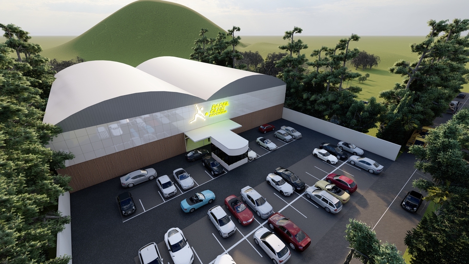 3D & Perspektif - Rendering Rumah, modeling  sketchup , render di lumion - 24