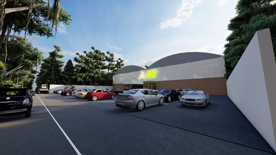 3D & Perspektif - Rendering Rumah, modeling  sketchup , render di lumion - 23