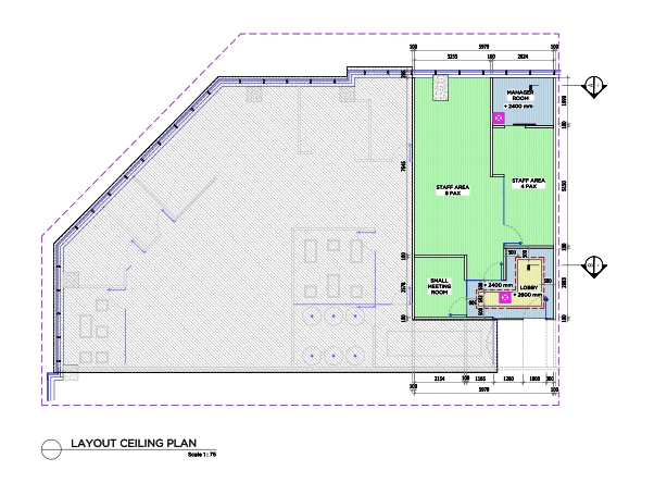 CAD Drawing - Jasa Gambar kerja interior - 3