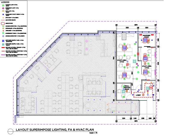 CAD Drawing - Jasa Gambar kerja interior - 7