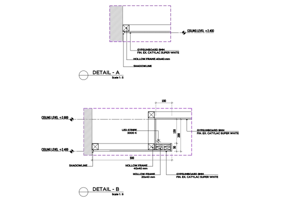 CAD Drawing - Jasa Gambar kerja interior - 4