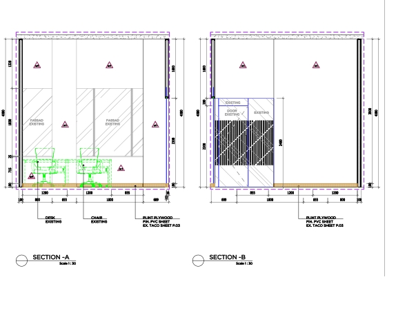 CAD Drawing - Jasa Gambar kerja interior - 15