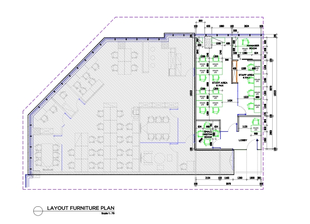 CAD Drawing - Jasa Gambar kerja interior - 2