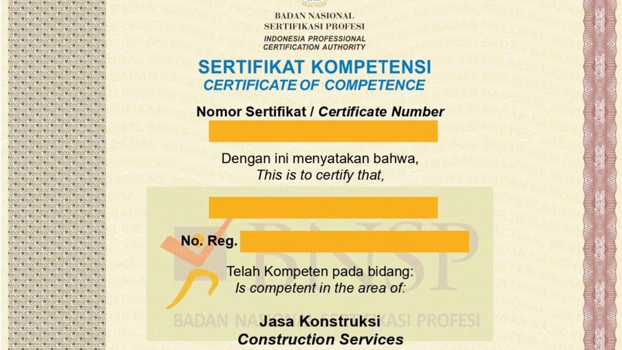 Pendirian Usaha - Jasa Pelayanan Sertifikasi SBU & ISO - 2