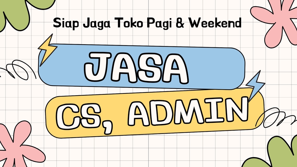 Jasa Admin Online Shop Shopee, Tokopedia, Lazada dan Lainnya - CUSTOMER SERVICE DAN ADMIN FREELANCE (MARKETPLACE/SOSIAL MEDIA) (Pagi/Malam/Weekend)