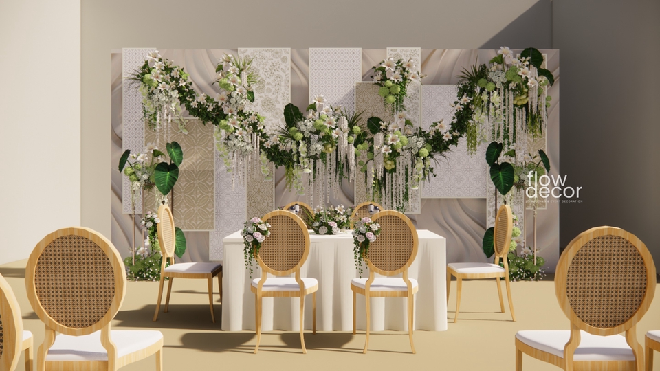 Jasa Desain Interior Rumah Minimalis hingga Modern - 3D Design Wedding Decoration