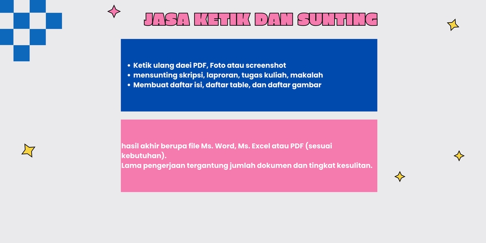 Pengetikan Umum - Jasa Ketik dan Edit Dokumen  - 2