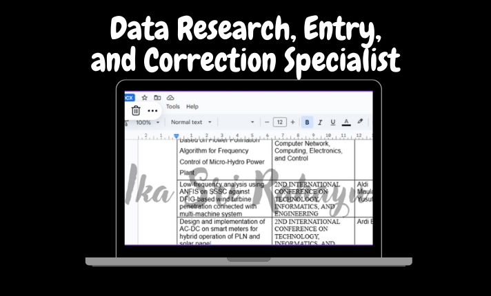 UI & UX Design - Ika | Data Entry, Virtual Assistant & Document Support Services - 3