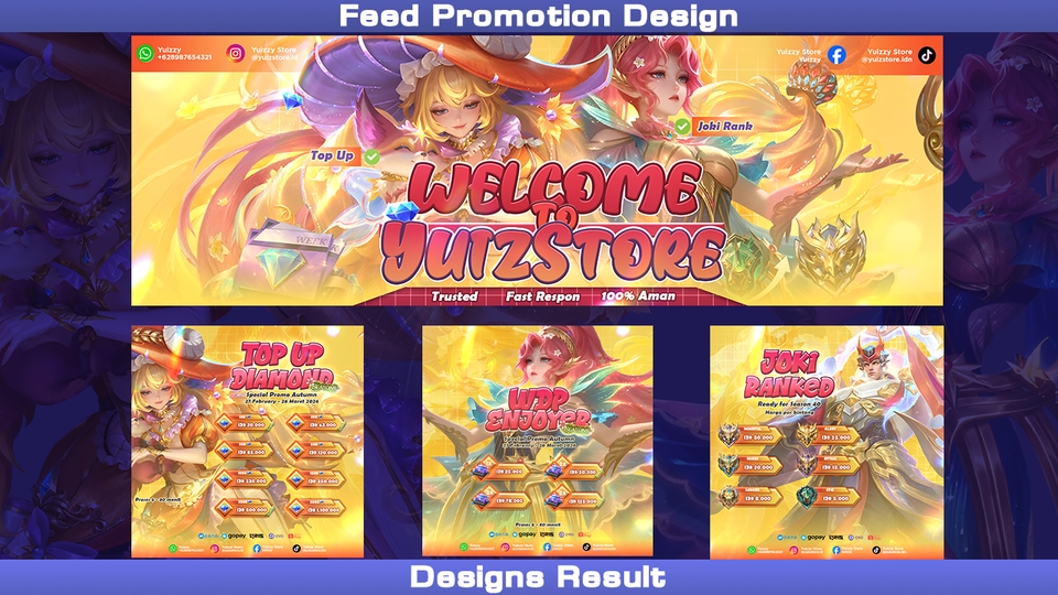 Banner Online - Gaming Desain Poster - 2