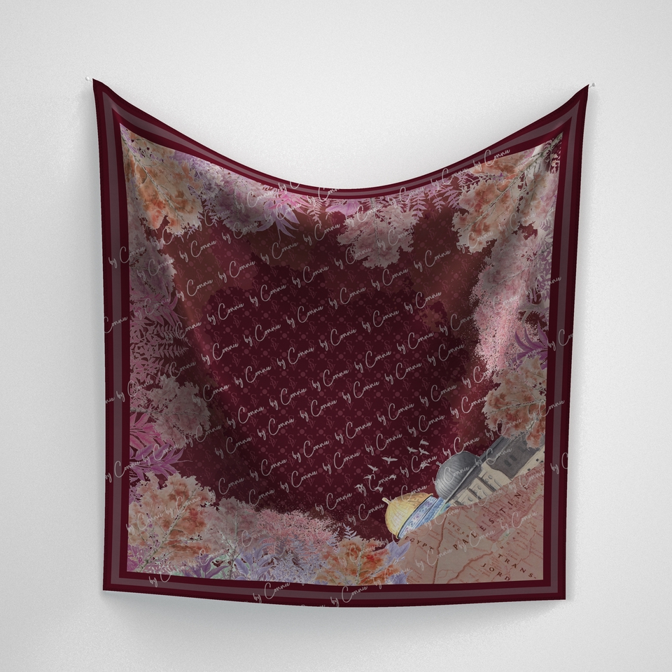 Desain Kaos & Motif - DESAIN SCARF DAN HIJAB DAN MUKENA - 4