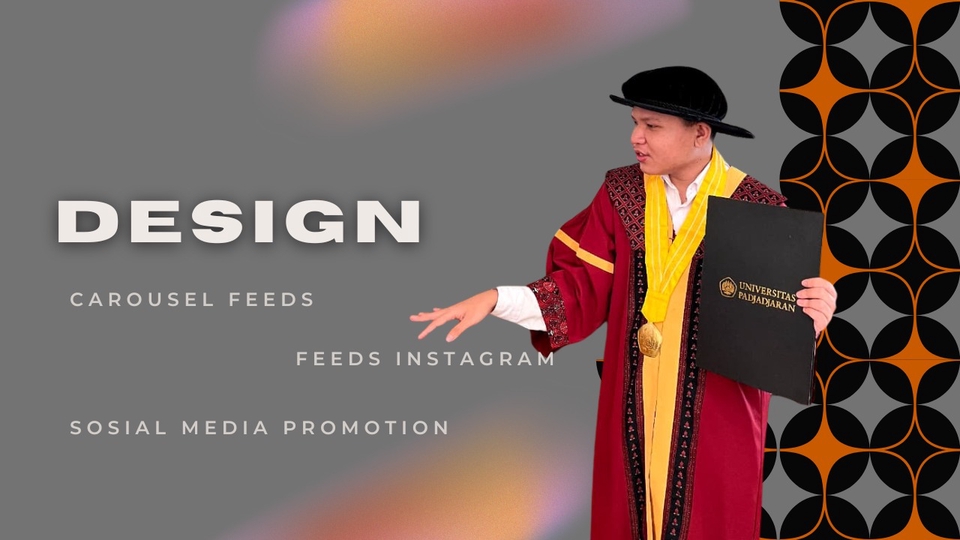 Saya menyediakan jasa desain konten Instagram berupa carousel, single post, dan poster promosi.