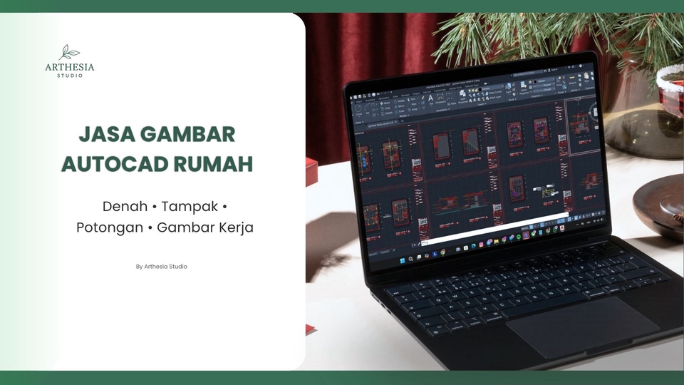 Jasa Gambar AutoCAD & Desain Denah Rumah Profesional