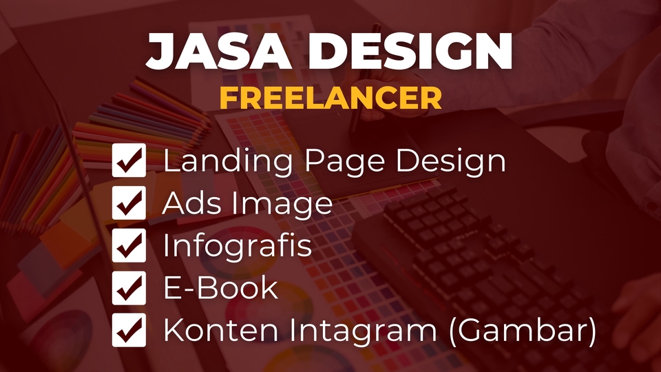 Jasa Web Design / Desain Website Profesional - Desain Landing Page, Ads Image Infografis, eBook, dan Konten Instagram Profesional