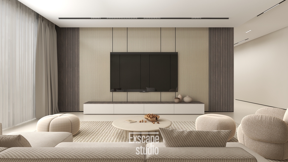 Interior - Living Room Design - 2