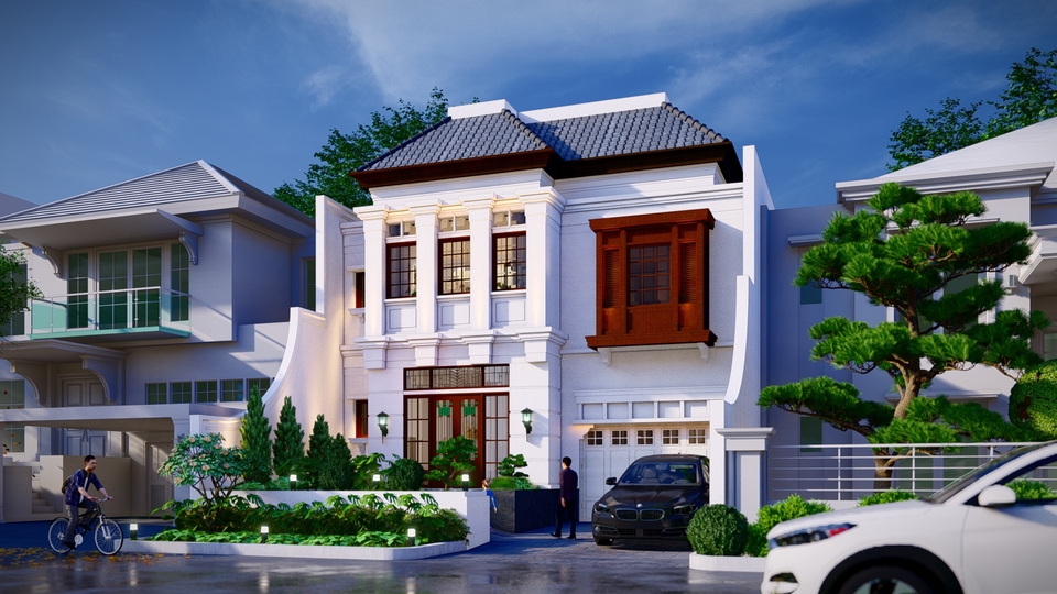 3D Rendering - DESAIN ATAU KONSEP RUMAH TINGGAL - 9