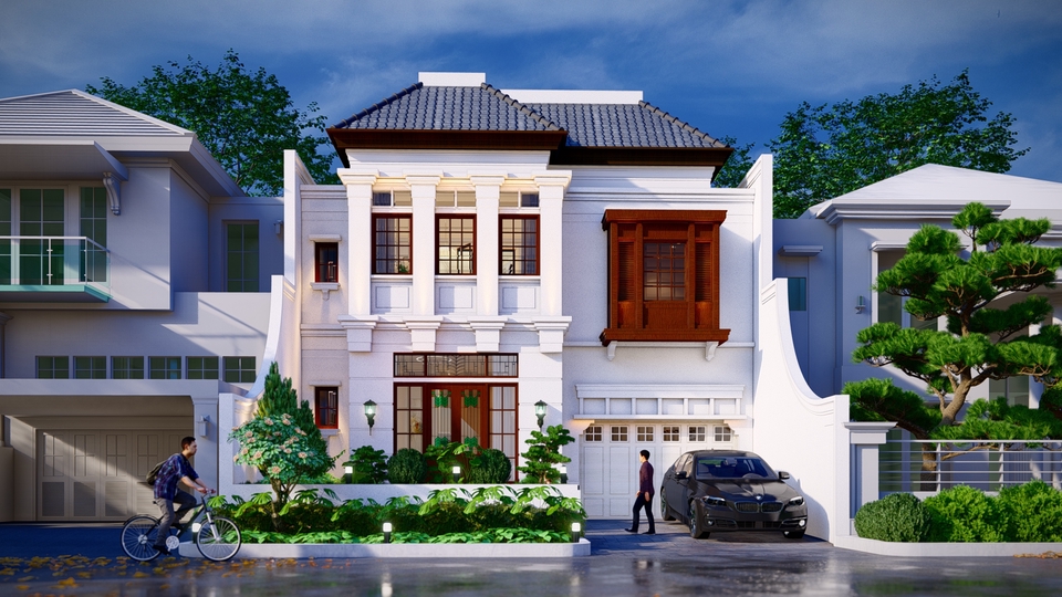 3D Rendering - DESAIN ATAU KONSEP RUMAH TINGGAL - 10