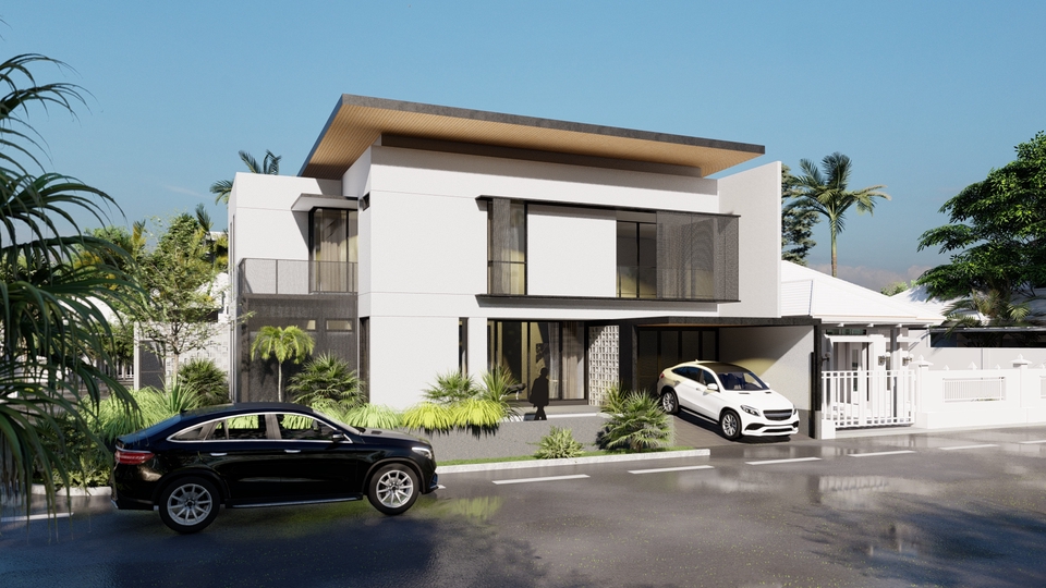 3D Rendering - DESAIN ATAU KONSEP RUMAH TINGGAL - 12
