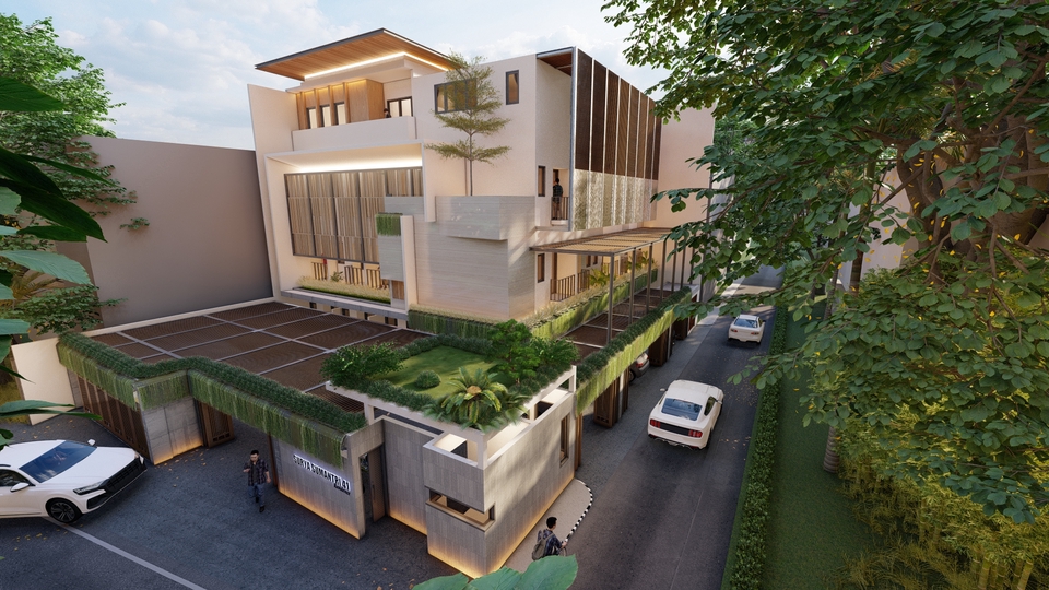 3D Rendering - DESAIN ATAU KONSEP RUMAH TINGGAL - 7