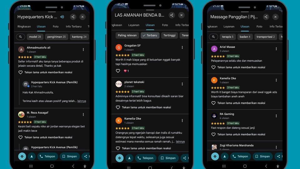Google Maps - Reputasi Melejit! Jasa Review Google Business Express – 15 Review/1 Hari - 2