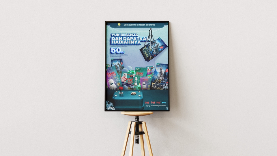 Jasa Lukis Wajah Realistik dan Artistik - Desain Poster Promosi Event & Produk (Elegan & Profesional)
