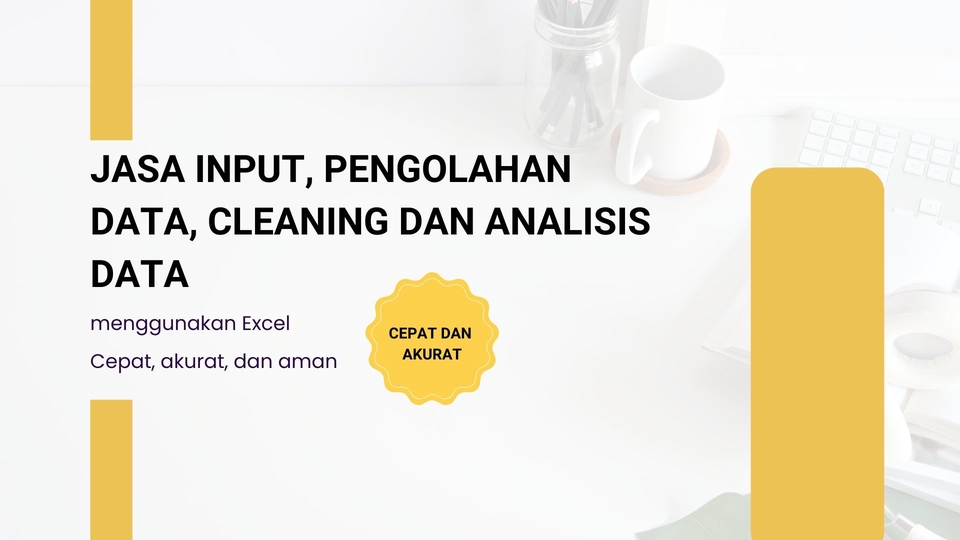 Jasa Data Entry, Pengolahan Data, Cleaning Data, dan Analisis data