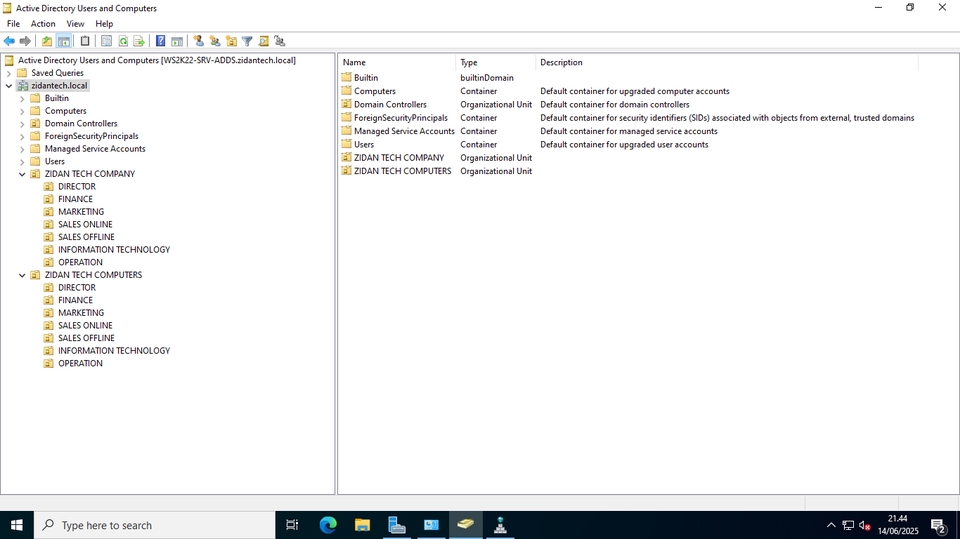 Instalasi & Konfigurasi Active Directory Windows Server | AD DC, DNS ...