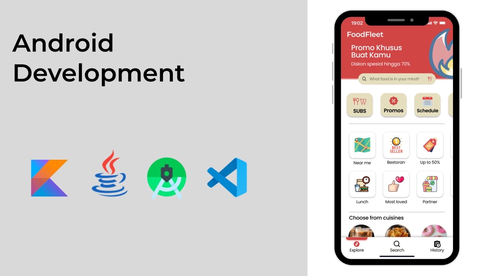 Jasa Pembuatan & Pengembangan Aplikasi Android - Jasa Pembuatan Aplikasi Mobile Android (Kotlin)