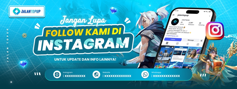 Banner Online - Design Banner Website TopUp - 4