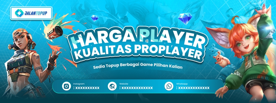 Banner Online - Design Banner Website TopUp - 7