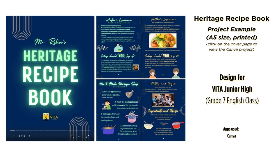 Design Buku Infografis ( bisa untuk tugas sekolah )