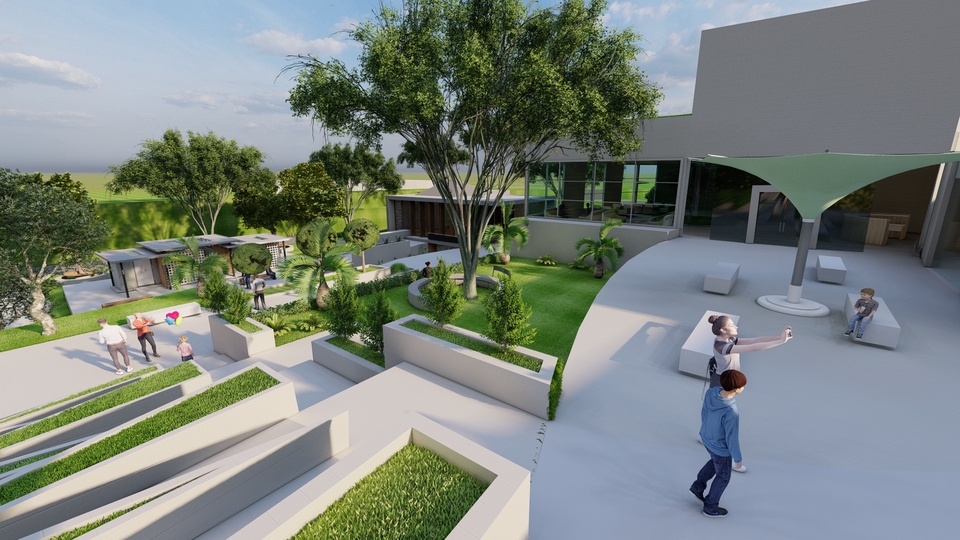 3D Rendering - RENDER 3D BANGUNAN - 3