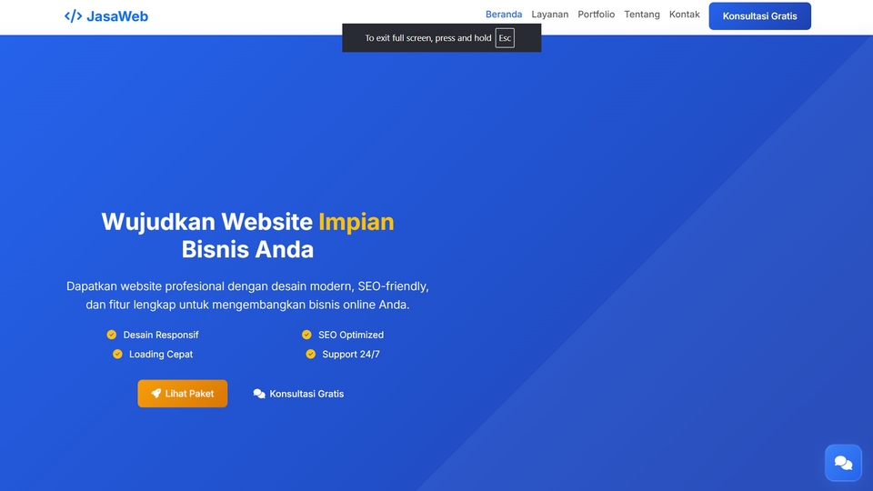 Jasa Pembuatan Website Terbaik dan Profesional - Jasa Pembuatan Website Custom