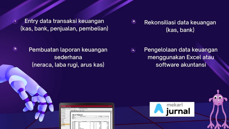Akuntansi dan Keuangan - Jasa Pembukuan & Laporan Keuangan Pribadi/Perusahaan - 2