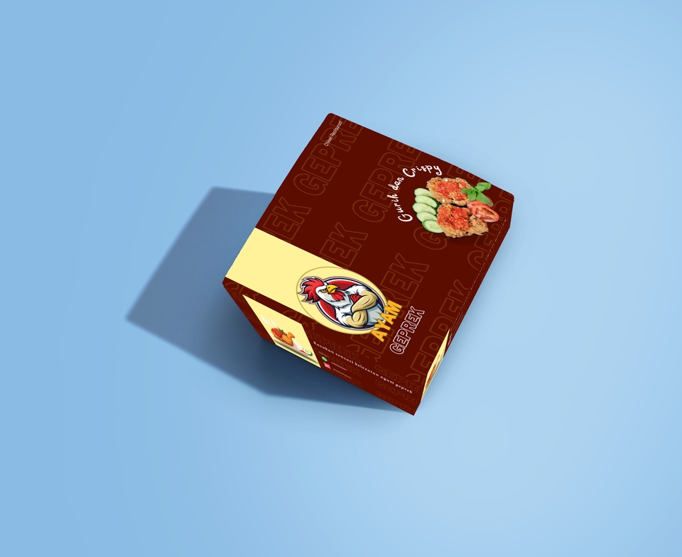 Desain Packaging untuk UMKM (Ayam Geprek)