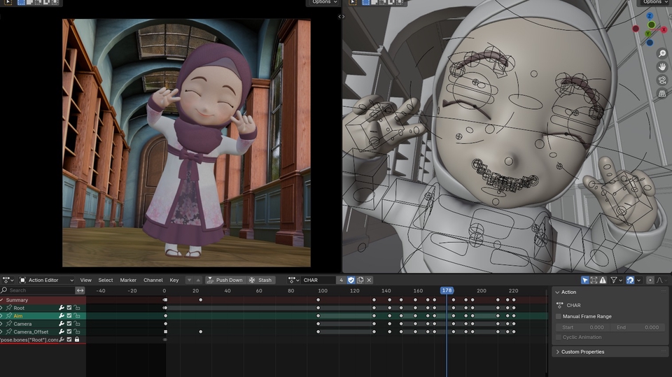 Jasa Membuat Video Animasi 3D dan 2D - 3D Animasi All-in-One : Konten Anak, Iklan, Tugas Kuliah dan Short You Tube