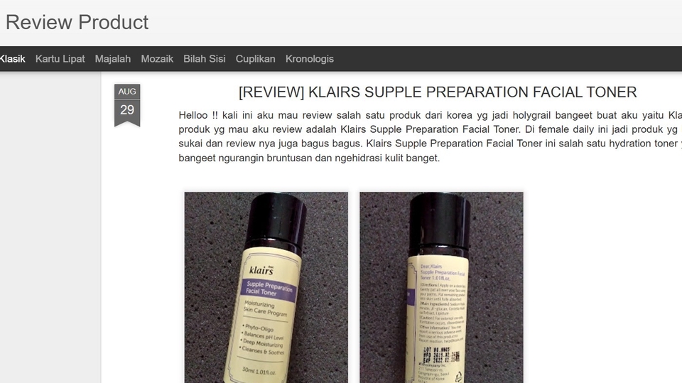 Jasa Review Produk Kecantikan - Review Produk Jujur dan Menarik untuk Meningkatkan Branding & Penjualan