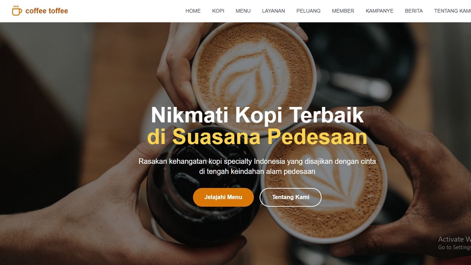 landing page web
