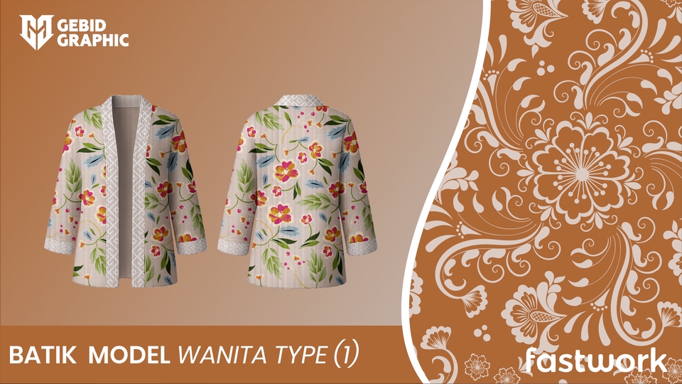 Desain Kaos & Motif - DESAIN BATIK CUSTOM - 2