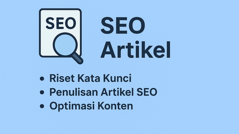 Jasa Penulisan Skripsi, Thesis, dan Proposal - SEO Content Writing