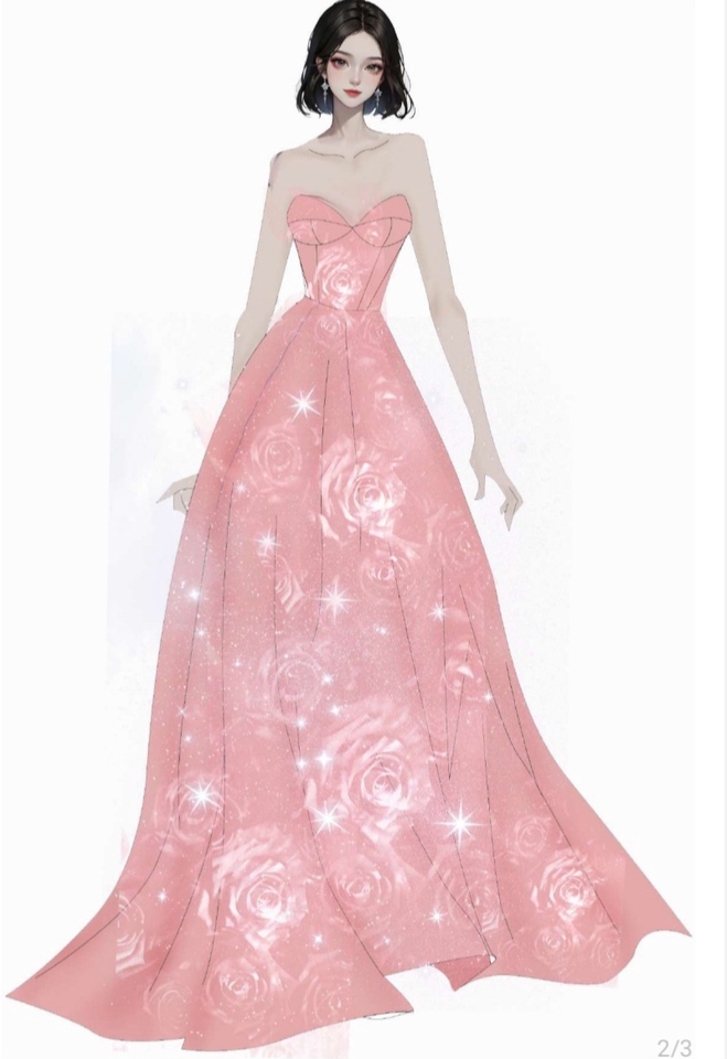 Desain Kaos & Motif - Technical Drawing Fashion Product - 3