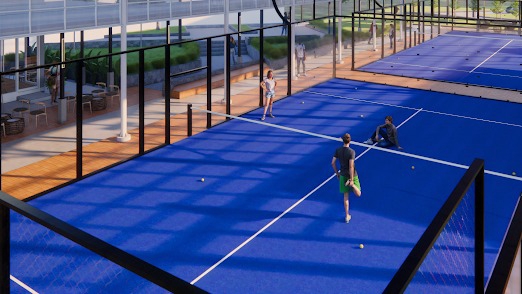 Jasa Desain Interior untuk Hunian dan Ruang Komersial - Padel Court 