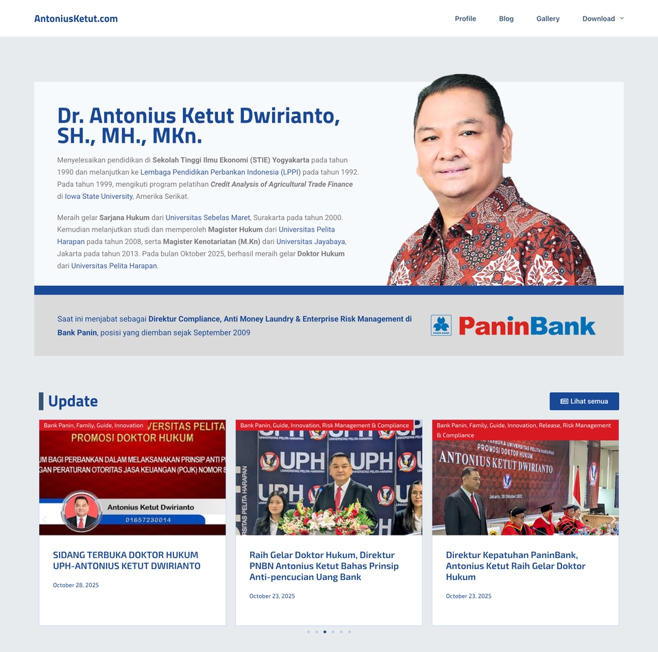 Personal Blog - antoniusketut.com