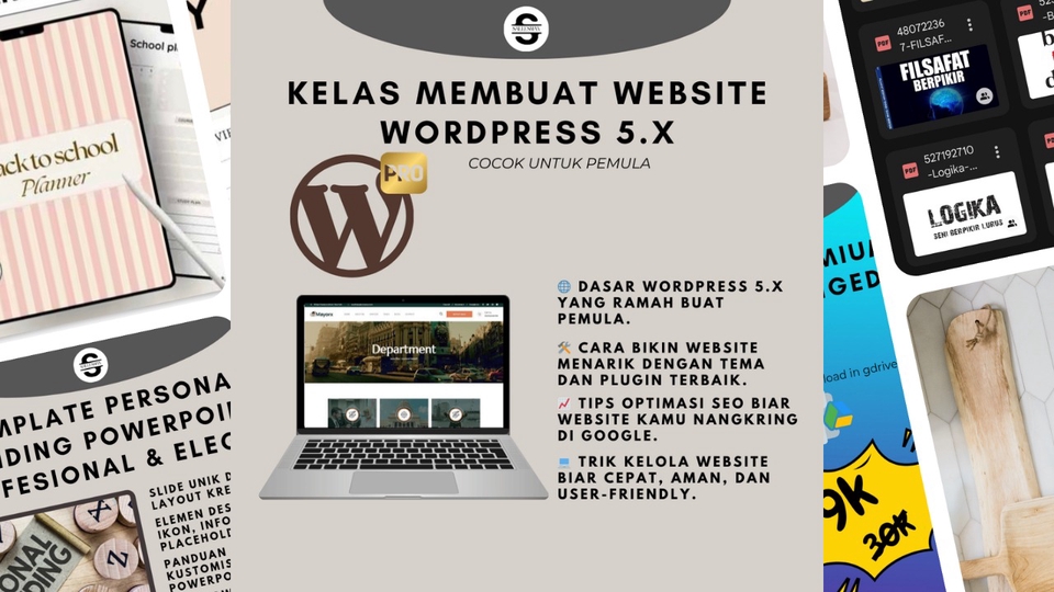 Jasa Les Privat Profesional untuk Semua Tingkat Pendidikan - KELAS MEMBUAT WEBSITE | KELAS WORDPRESS