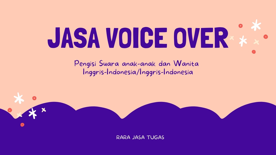 Jasa Voice Over AI Profesional untuk Beragam Kebutuhan Audio - Voice Over/Pengisi suara wanita Indonesia-Inggris, Inggris-Indonesia